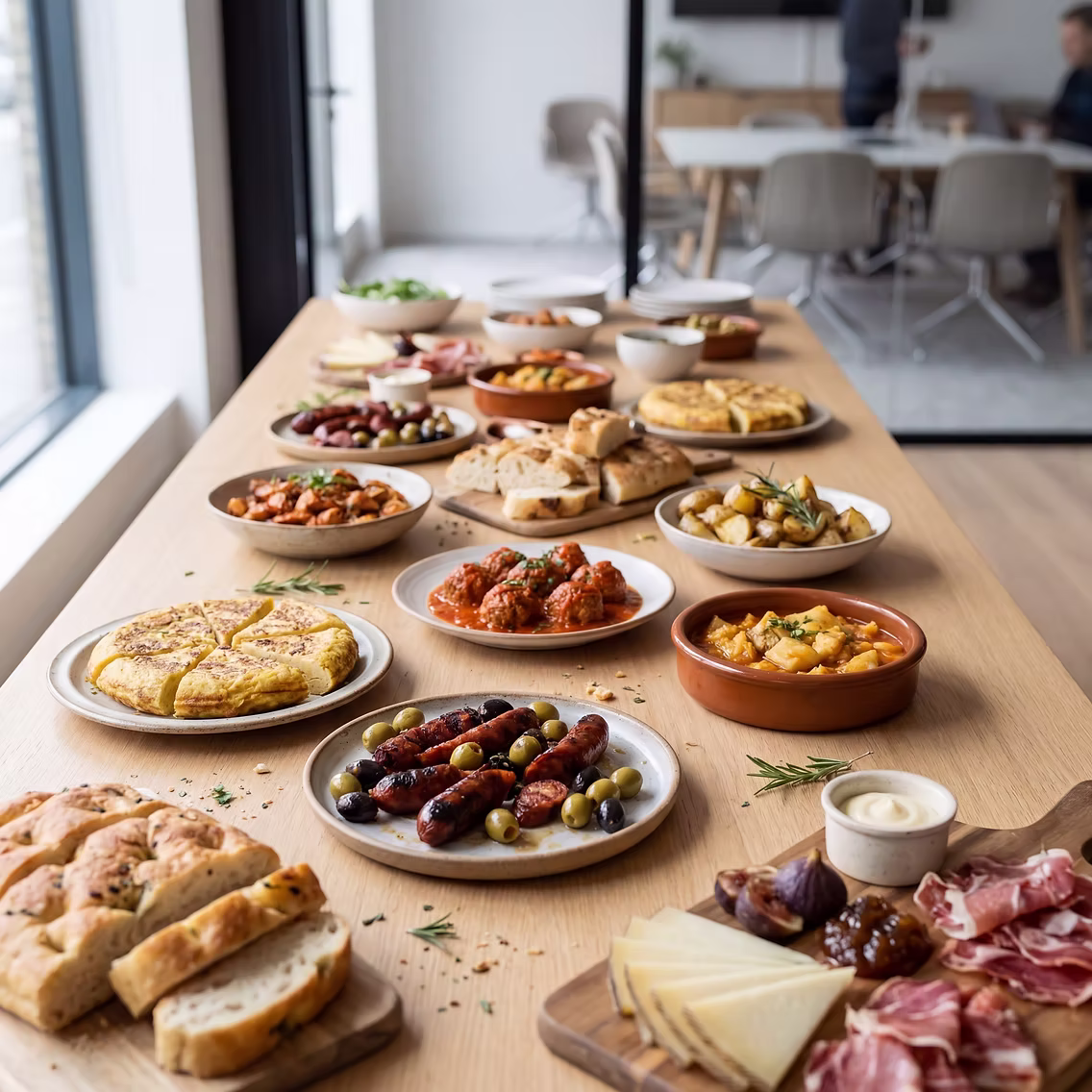 Fleksibel cateringmeny med flere retter